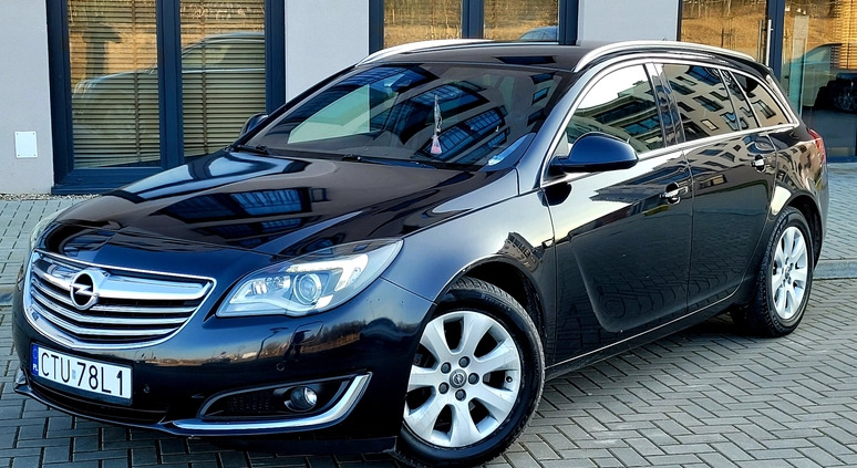 Opel Insignia cena 35999 przebieg: 282365, rok produkcji 2014 z Kruszwica małe 254